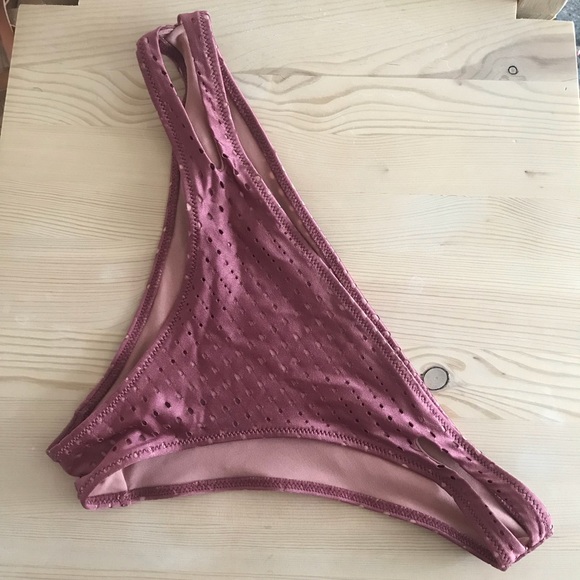 Muted pink swimsuit bottom - Picture 2 of 6